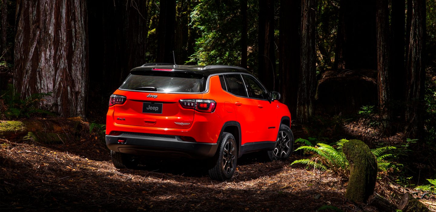 2017 Jeep All-new Compass Trailhawk Rear Exterior